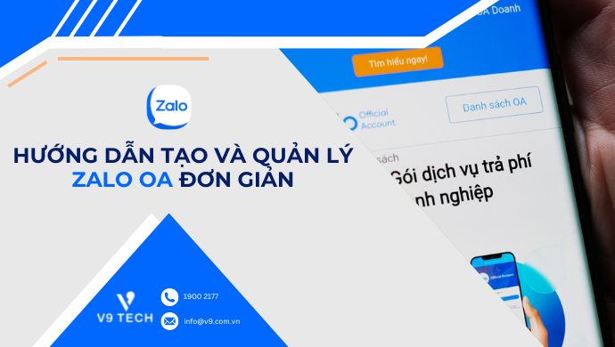 Cach tao va quan ly Zalo OA